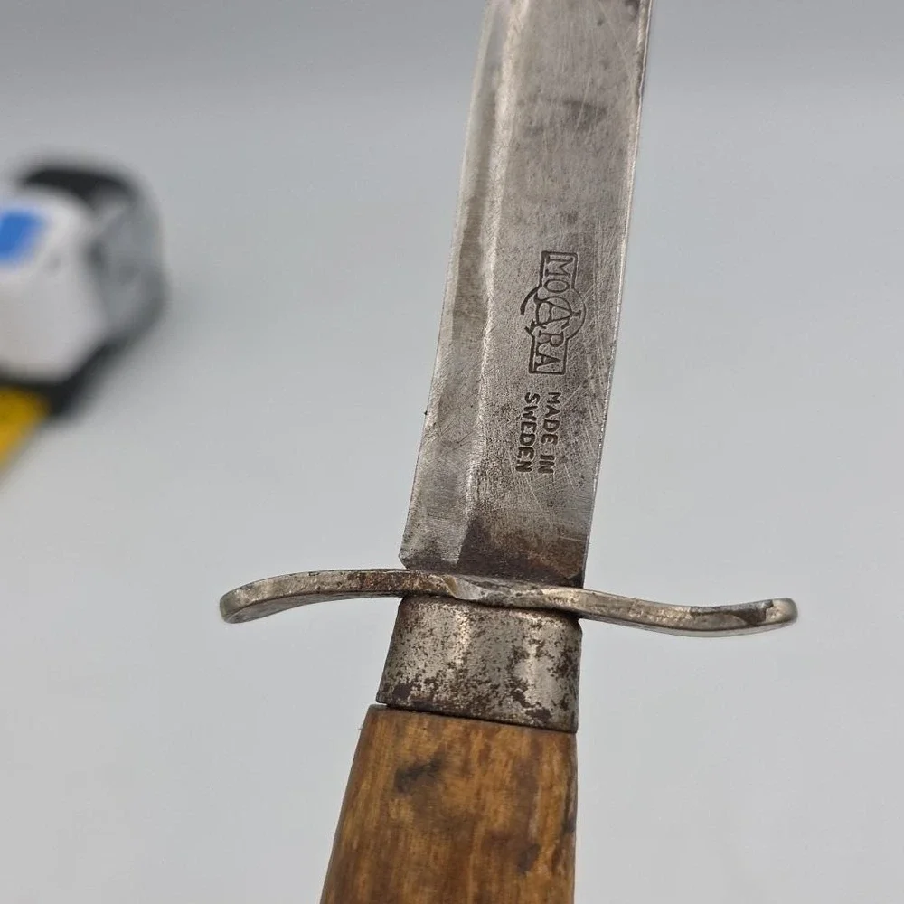 Moara Sweden Hunting/Fishing Knife 3.5  Blade Wooden Handle